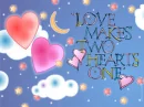 love makes two hearts one