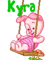 Piglet Swinging (animated)- Kyra