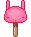 bunny lollipop