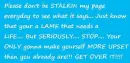 Stalking