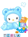 Blinkie- Telsa (baby kitten)