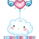 Blinkie- I Love You (cloud)