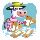 Milka cow opens fan mail