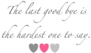 Last Goodbye