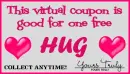 Hug coupon