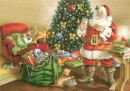 Santa's Christmas Scene