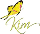 Kim-yellow butterfly