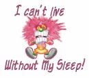 Can't live without Sleep