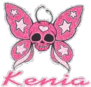Kenia Butterfly Skull
