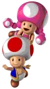 Toad & Toadette