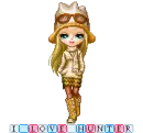 Blinkie- I Love Hunter