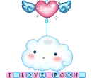 Blinkie- I Love Pooh