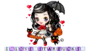 Blinkie- I Love Starbucks