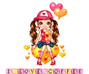 Blinkie- I Love Coffee