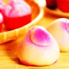 peach dumplings