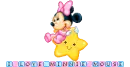Blinkie- I Love Minnie Mouse