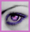 Purple eye