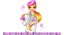 Blinkie- Glitter Graphic Rocks
