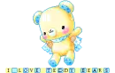 Blinkie- I Love Teddy Bears