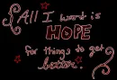 i want hope