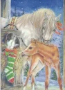 Santa Horses - koni - zimowe Koniki - Å›wiÄ™ta