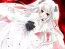 anime girl in wedding dress 