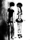 black and white love