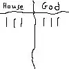 House VS God