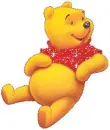 glitter pooh