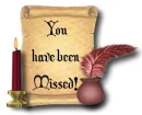 You Have Been Missed