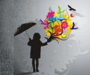 SPRING IN THE RAIN