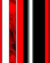 red stripes