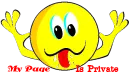 MY PAGE IS PRIVATE