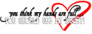 You should see