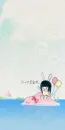 KAWAII BUNNY GIRL WITH PINK DOLPHIN