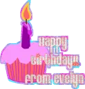 Happy Birthday From Evelyn