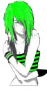 green anime Punk 