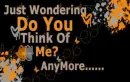 Just Wondering...