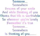 Thinking of You