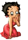 betty boop kiss