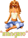 groovy hippy chick
