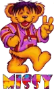 groovy grateful dead bear (missy)