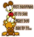 dropping by Garf