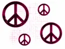 flashing peace