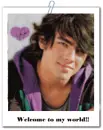 Joe jonas-welcome