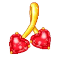 red hearts