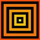 Halloween striped tunnel