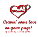 Kenia- Leavin' some love on your page!