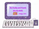 Ann-My Family and Friends are my world