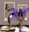 purple fairy